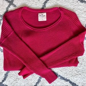 Hollister | Red Knitted Top
